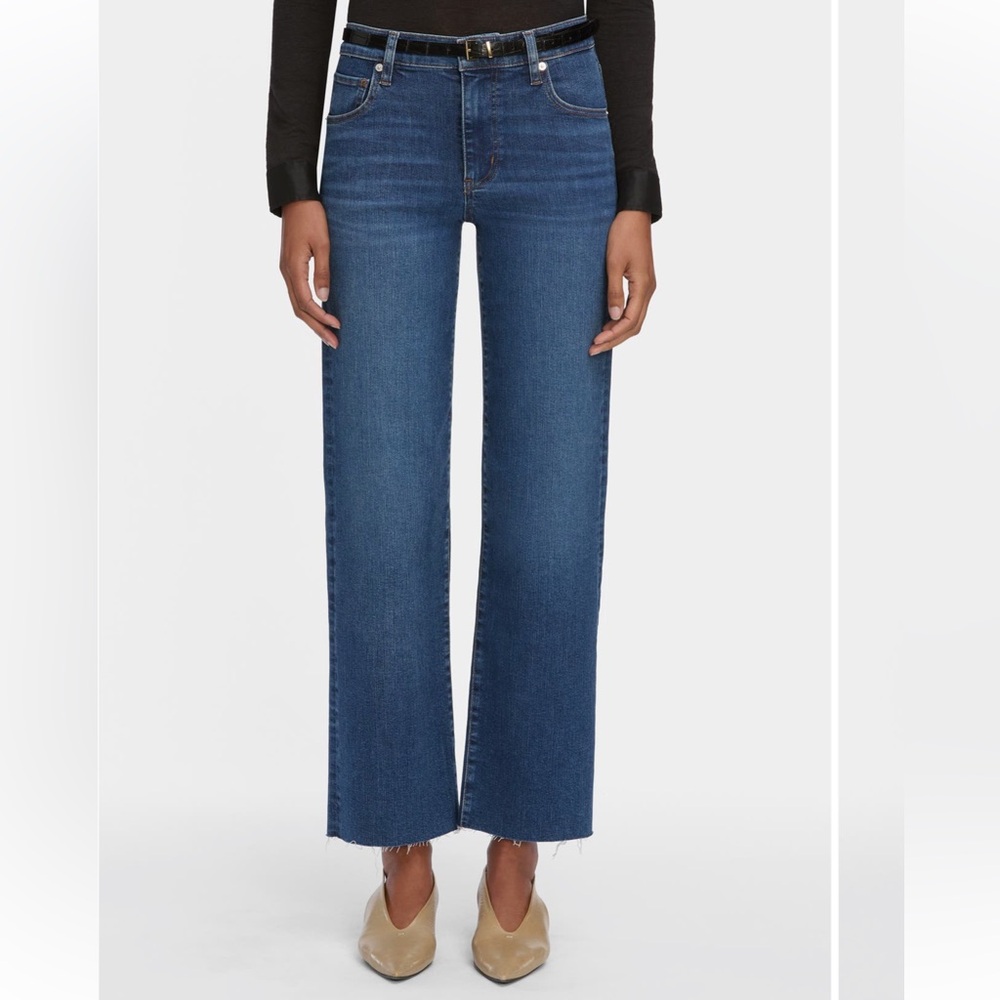 FRAME the mellow ankle straight jeans 30